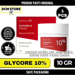 Glycore 10% 10 Gr Pencerah Kulit Mengandung 10% Asam Glikolat Glycolic Acid Sejenis Aha Untuk Membantu Eksfoliasi Menyamarkan Noda Hitam Flek Bekas Jerawat Dan Menghaluskan Tekstur Kulit