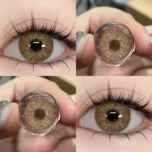 [COD] UYAAI SOFTLENS Love story COLOR LENSA KONTAK 14.2 MM Minus 0-6.00 USE 6 MONTH