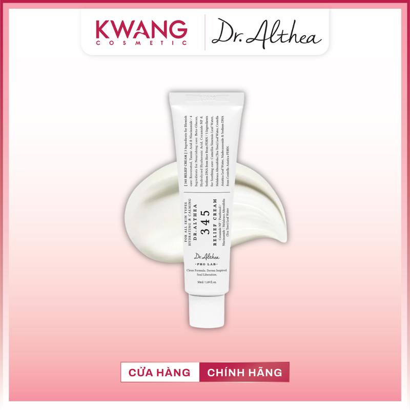 Kem Dưỡng Dr Althea 345 Relief Cream Hỗ Trợ Phục Hồi Da Hàn Quốc 50ml