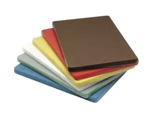 HDPE TALENAN / CUTTING / CHOPPING BOARD TEBAL 50X35X1.5CM WARNA WARNI
