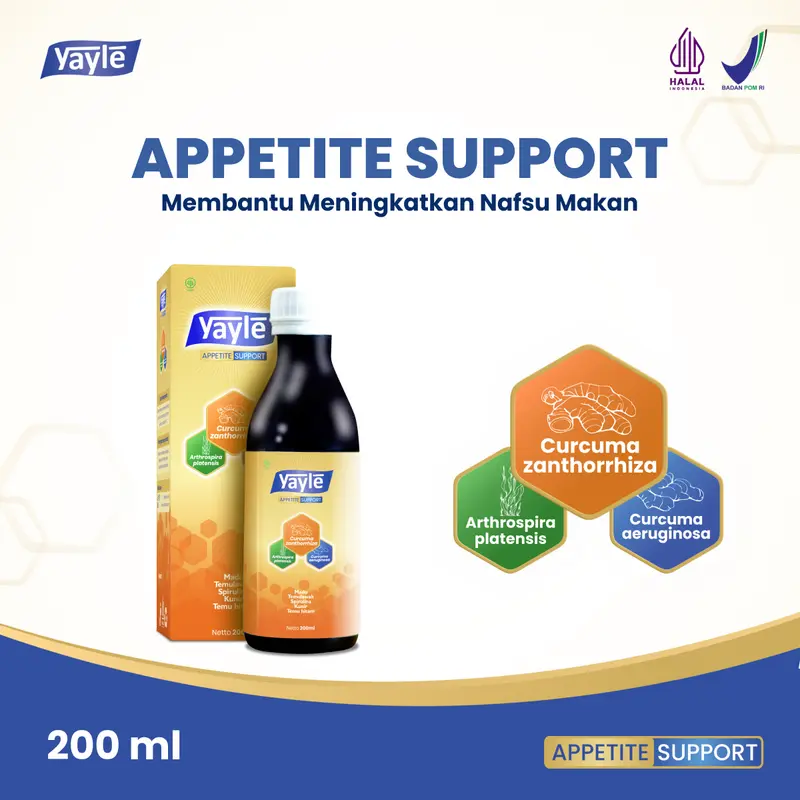 Yayle Appetite Support 120ml & 200ml - Madu Nutrisi untuk Si Kecil 5