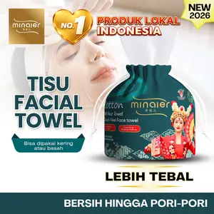 MINAIER Tisu Facial Towel 100% Cotton Lebih Higienis Bersih Satu Lembar Bersih Sempurna