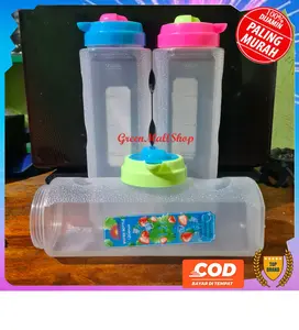 Murah..!! 3 Pcs Botol Air Minum Kulkas / Cool Pot / Botol Jus / Botol Minum Kulkas 1200ml Bpa Free / Tempat Wadah Minyak Sayur / Tempat Air Minum / Coll Pot 1,2 L / Tempat Minum / Botol Minum Plastik / Atau Botol Minum Air Kulkas 1,2 L