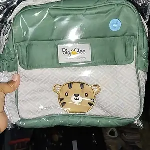 Big Bee Tas Bayi Kecil Karakter Tiger - BBT0002COKLAT BBT0008HIJAU BBT0009HITAM BBT0011ABU