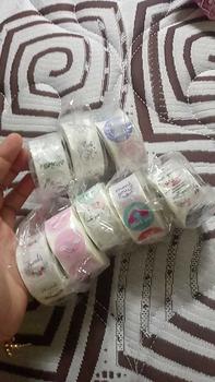 Product Review of BISA COD 5195 Sticker Label PackagingTulisan Thank You isi 500 pcs Foto Roll Stiker  Stationery Paper from W**1 0