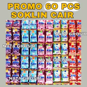 PAKET PROMO 60PCS SOKLIN CAIR VARIAN RANDOM