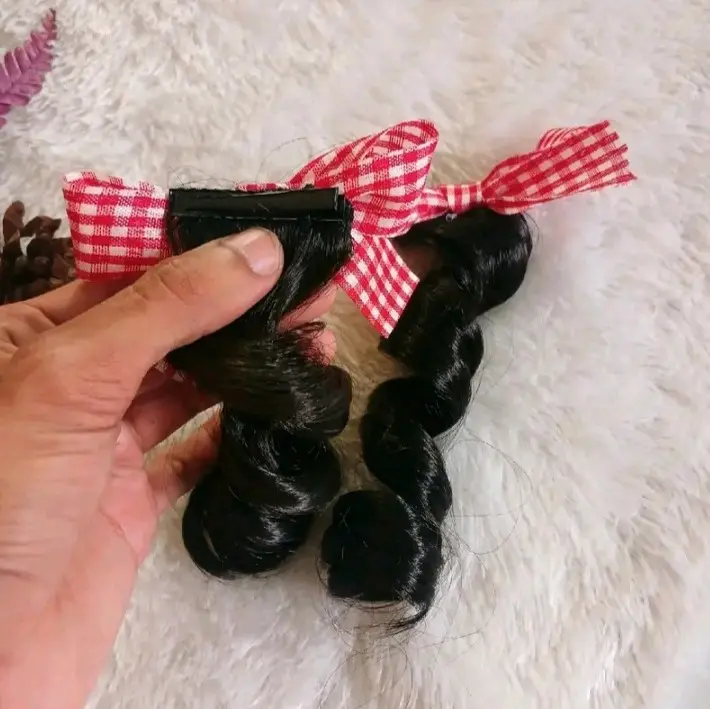 CEpit Rambut Curly Anak - 1 pasang kanan dan kiri Aksesoris Clips jepit Fashion 5