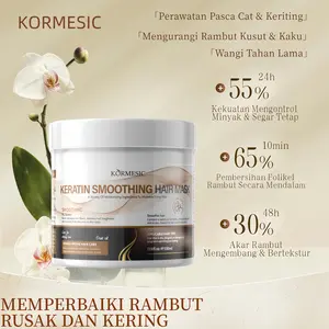 【BPOM】 KORMESIC Conditioner Masker Rambut Penghidrasi & Melicinkan Mengembalikan Asam Protein Perbaikan Rambut Kering Kusut Setelah Pewarnaan Haircare Shampoo Bersihkan Perawatan Meluruskan Sampo