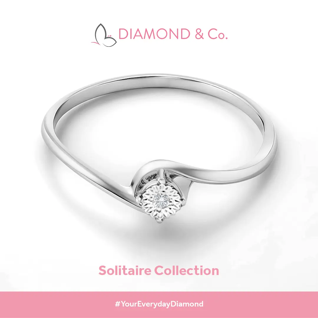 Diamond & Co - Diamond Ladies Ring Solitaire DRS0411