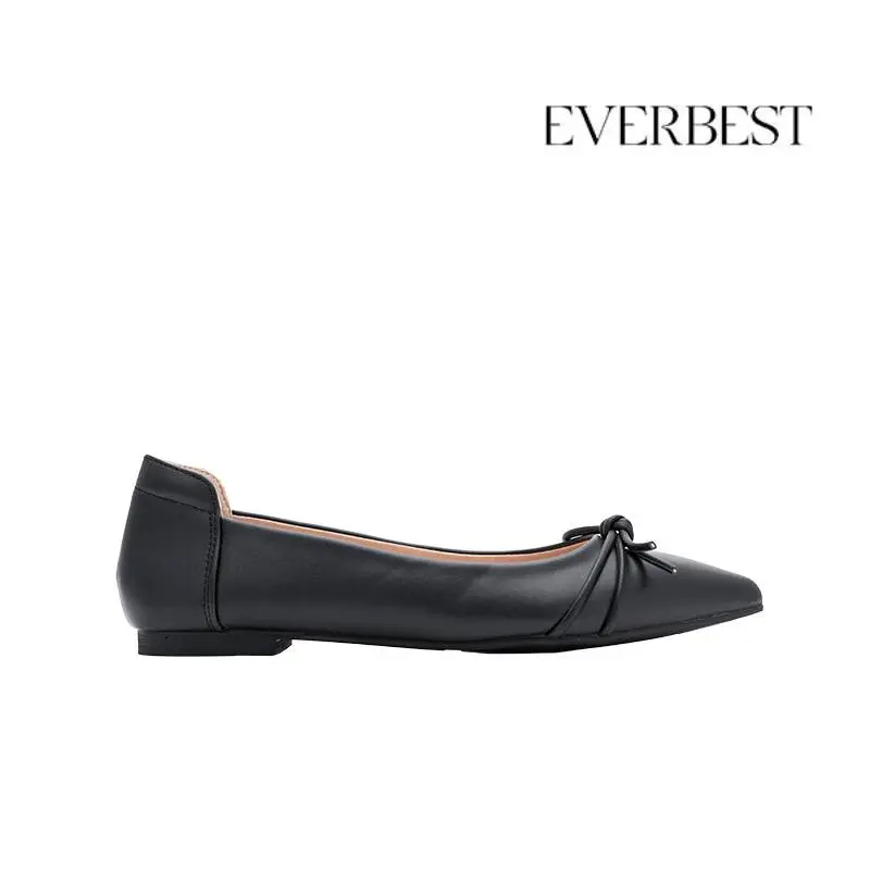 Everbest Women's Shoes - LY8033 Pointed Toe design Ballet Flat