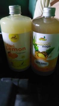 Product Review of SUUR LEMOEN Sari Lemon 500 ml dan Cuka Nanas With Mother 500 ml from s**o 1