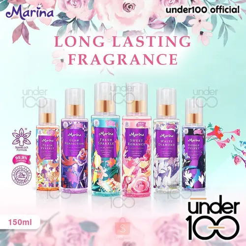 Marina EDT Eau De Toilette Parfum Long Lasting Fragrance - 150ML Perfume Mewah Wangi