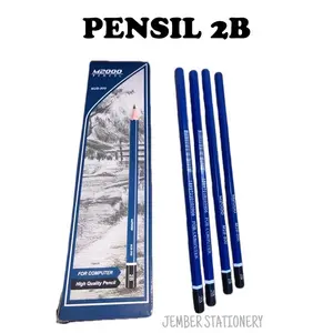 (12pcs) Pensil M2000 Biru