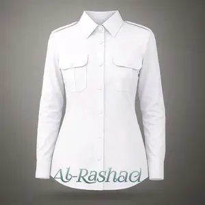 Kemeja Putih Perempuan PDH Lengan Panjang dan Pendek Bahan American Dril Elegan Berkualitas Baju Dinas Wanita PNS Pakaian Kerja & Seragam Desain Kantor Profesional