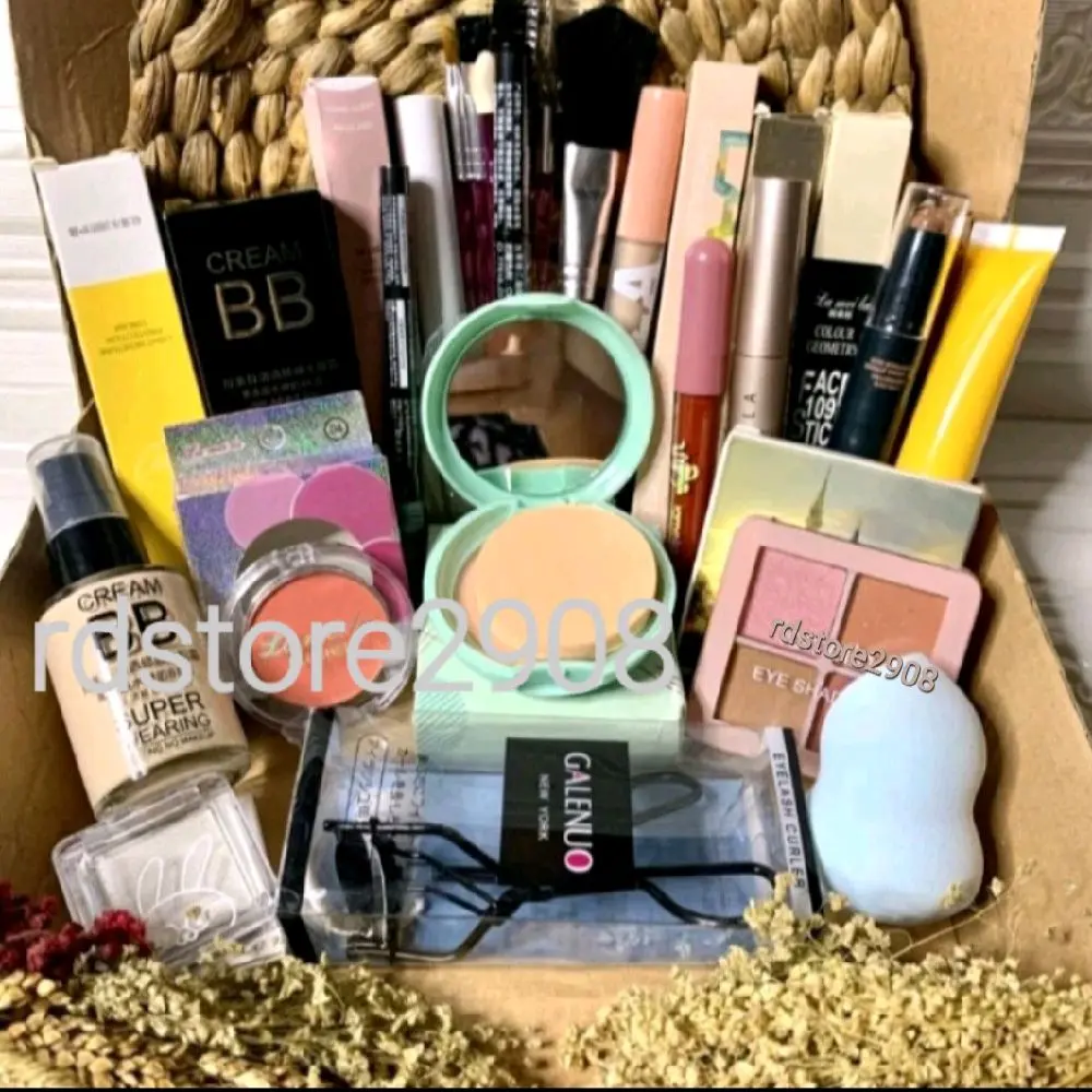 PAKET KOSMETIK SESERAHAN LENGKAP ISI 16 ITEM MAKE UP