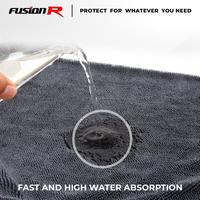 Gambar Kain Lap Mobil Microfiber Drying Towel Premium 600 GSM 1200 GSM Super Serap Air Anti Baret Kain Lap Mobil Motor Detailing - Single Layer, 40x40 dari Fusion R Official Kab. Tangerang 4 Tokopedia