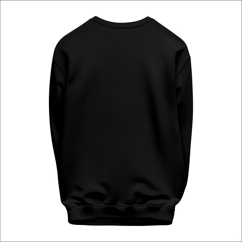 Sweater Crewneck Mesin Tempur Hitam Fleece Premium Lembut Unisex Nyaman Tangan Panjang Pria Wanita Sablon Band Sweatshirt Casual Basic Motif Katun Hoodie Distro Tebal 2