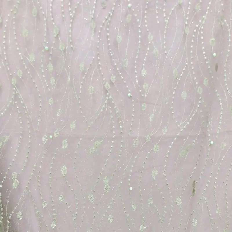 Tille All Over Glitter Pearl Bertaut ( Harga persetengah meter) 1