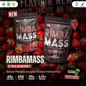 Rimbalife Rimbamass Rimba Mass 5 lbs / 2250gram - Strawberry