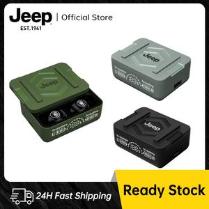 Alat Dengar Permainan, Jeep JP EW130, Bluetooth 5.4, dengan Pengurangan Bunyi, Gaya Kacang, Pengecasan Kecil, Dua-dalam-satu, Hayat Bateri Ultra-Panjang, Bersedia, Sesuai untuk Permainan dan Sukan Kereta, Universal