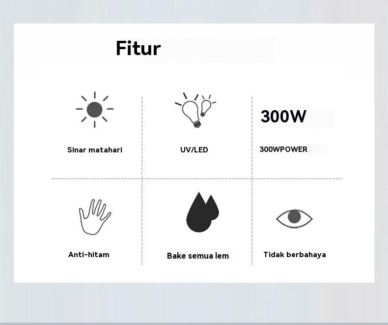 Nail Garden UV LED Nail Lamp 380W 90 LEDs dan Bantal Tangan PU Kuku Cepat Kering untuk Salon Rumah Lampu UV Nail Art Nail Garden UV LED Nail Lamp 380W 90 LEDs dan Bantal Tangan PU Kuku Cepat Kering untuk Salon Rumah Lampu UV Nail Art