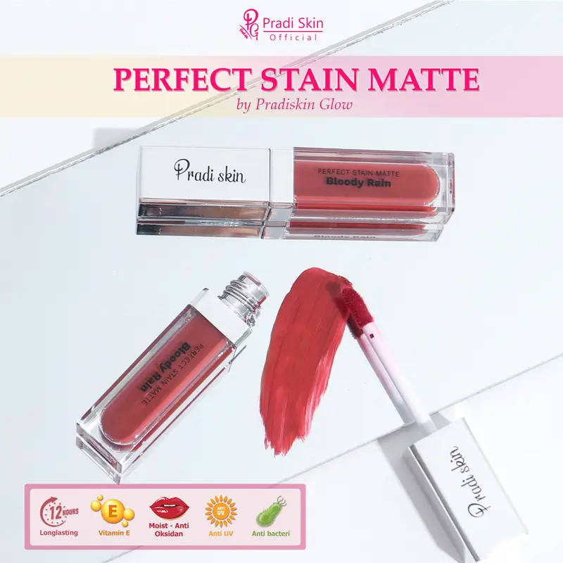 Lipcream Perfect Stain Matte Pradiskin 6
