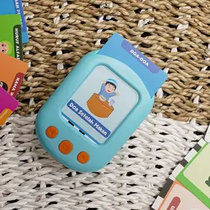 Hafiz Card - Learning Machine Mesin Pembelajaran Interaktif untuk Anak-anak dengan 112 Kartu & 224 Konten Islami dan Pengetahuan Umum Aman dan Mudah Digunakan