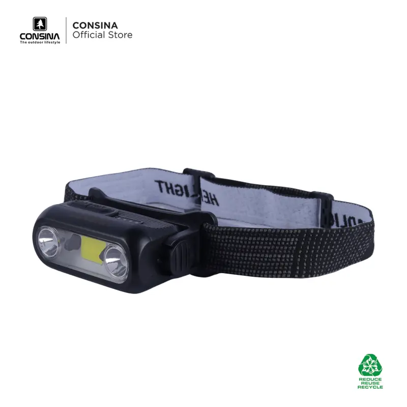 Consina Headlight W909 Lampu Senter Kepala Emergency | Headlamp Camping Outdoor Hiking Gunung Mancing 3