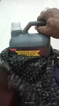 Product Review of ASPAL CAIR WATERPROOF " PREMIUM QUALITY"  UKURAN 2 KG ( KADAR ASPAL 50 % ) from M**★ 1