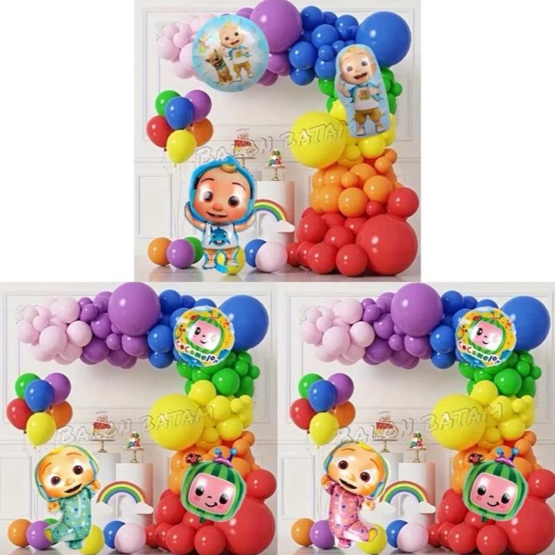Paket balon happy birthday cocomelon jojo 9865 0