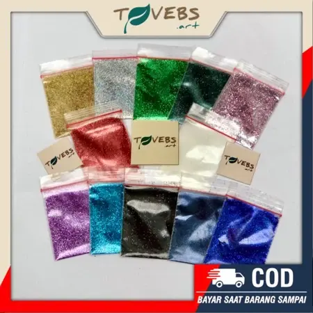 Glitter Bubuk Powder Serbuk Pewarna Resin