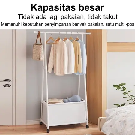 Triangle Coat Rack Bedroom Multi-function Clothes Hanger floor bedroom multi-function clothes hanger Versatile Rack 5