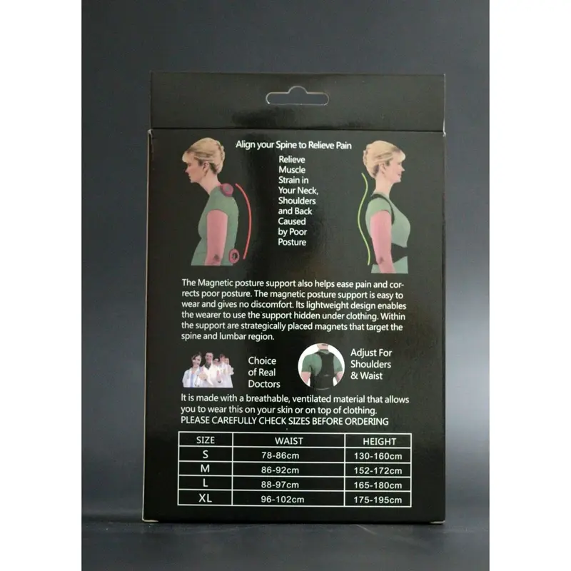 Penyangga Punggung Shoulder Back Corrector Posture Support Brace 3
