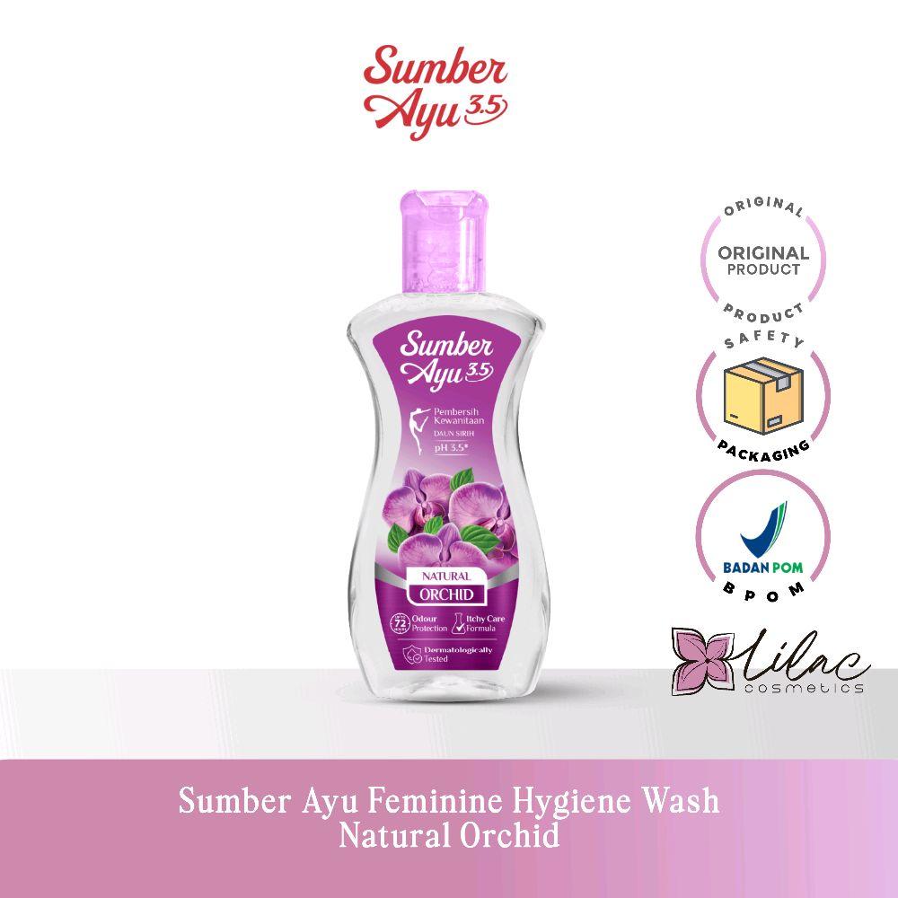 Sumber Ayu Feminine Hygiene Wash Natural Orchid  Perawatan Keputihan Pencerah Kewanitaan Pewangi Cairan Gatal - 50 ml