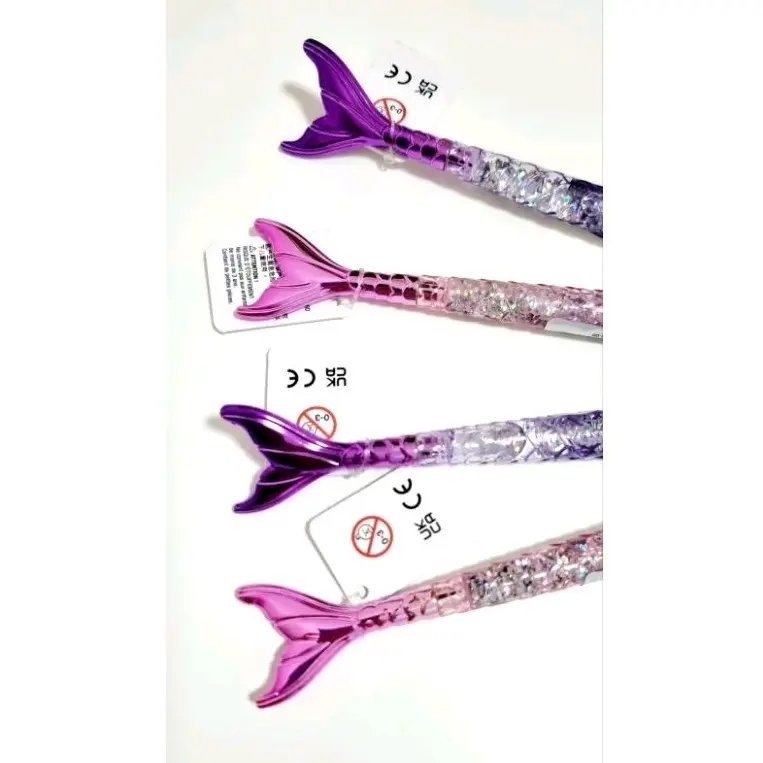 (ORIGINAL) Smiggle Mermaid Glitter Pen 3