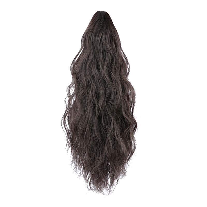 Fashion Grab Clip Wigs Hair invisible Ponytail Head Extension Waterfall Synthetic Long wig 1