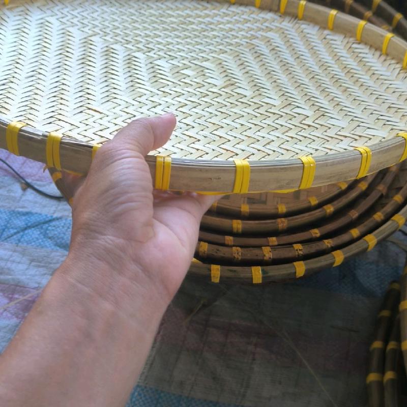 dần gạo size 50cm . hàng mây tre đan tự nhiên