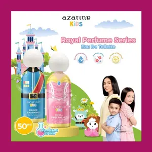 ￼Azarine Kids Eau de Toilette Parfum Anak EDT Fruity Floral Musky Wangi Tahan Sepanjang Hari Dermatologcally Tested 50 ml