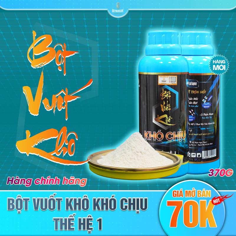   HNF  Bột Vuốt Khô Khó Chịu 370g - Tạo Sợi & Liên Kết Mồi Câu - Vuốt Mồi Khô Tốc Độ Đi Câu Bắt Cá Câu Cá - Hàng Chính Hãng 