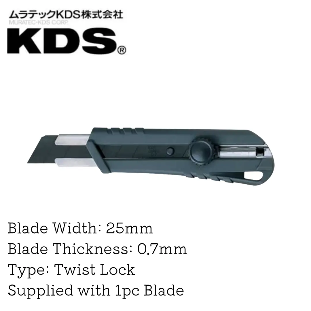 KDS 25mm Twist Lock Cutter (With 1pc Blade)