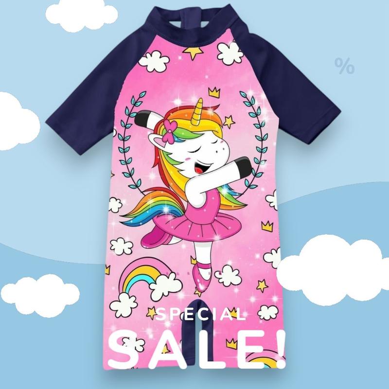 Baju Renang Anak Laki Laki Perempuan Motif Lucu Umur 1 - 10 Tahun 8