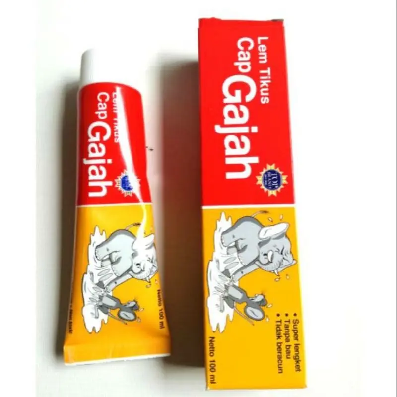 Lem tikus cap gajah bagus lengket berkualitas