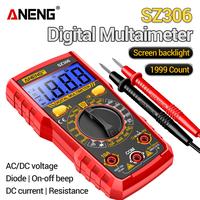 Gambar (Paket A) Aneng SZ306 Pro Digital Multimeter 1999 Counts AC/DC Voltage Current Tester Auto-Ranging dari Aneng Official Store Kab. Tangerang 2 Tokopedia