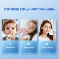 Gambar NOKE Nebulizer Portable - Alat Terapi Pernapasan Inhaler Handheld untuk Pernafasan Untuk Dewasa & Anak - White Baterai dari NOKE Official Store Kota Administrasi Jakarta Utara 2 Tokopedia