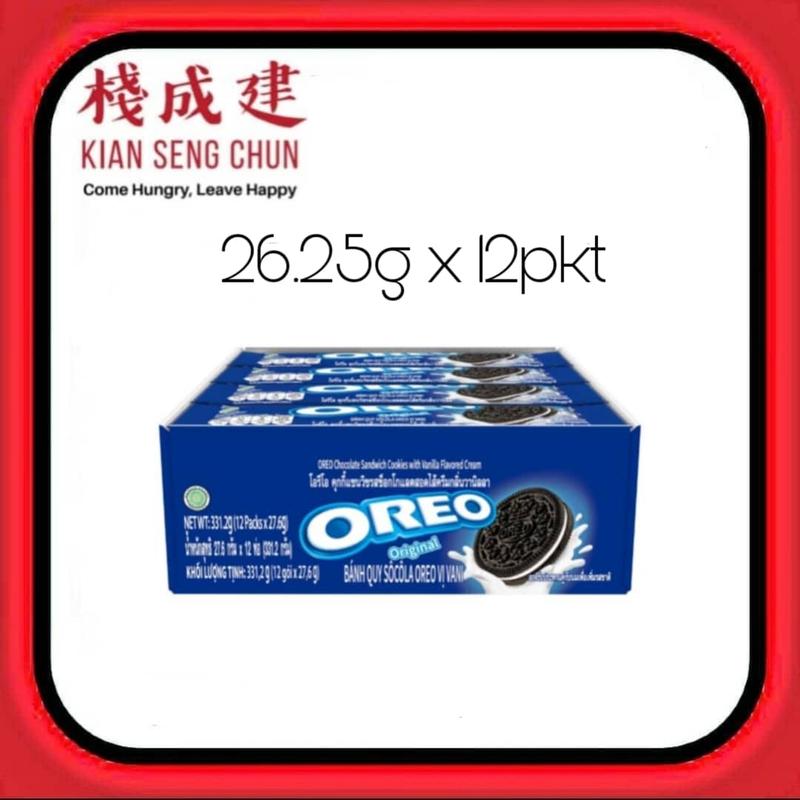 26.25g x 12pkt Oreo Sandwich Cookie Pack - TikTok Shop Singapore