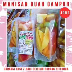 400 Gram Manisan buah campur asinan buah mix manisan buah cianjur