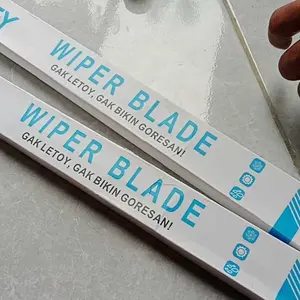 Wiper Mobil Hybrid Blade Universal Bonus 5 Item 1 Set Kiri dan Kanan Pembersih Kaca Depan Karet Kendaraan
