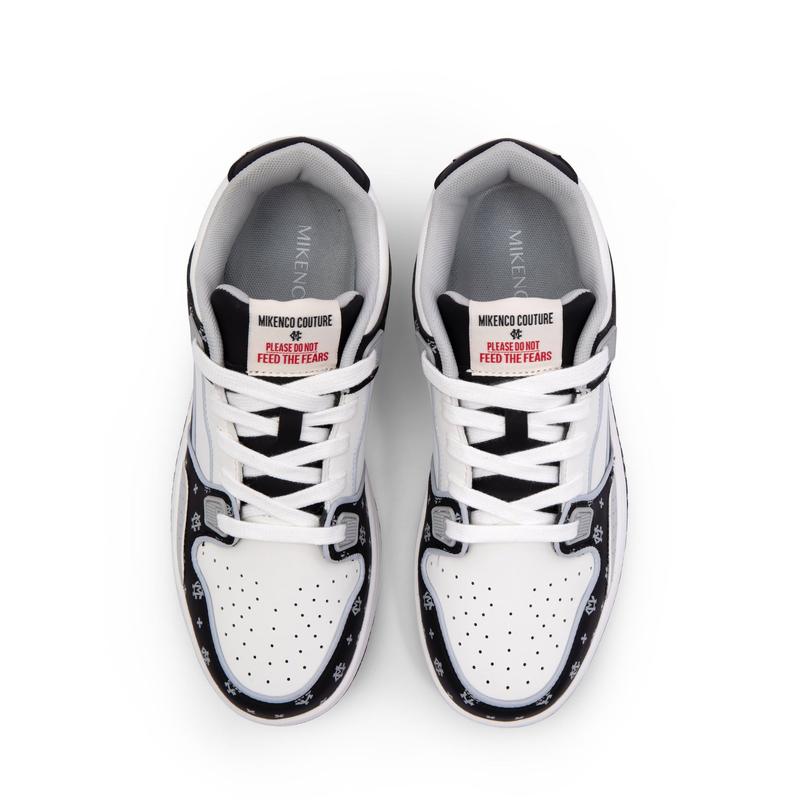  Giày sneaker unisex MIKENCO No Fear Trainer Black 