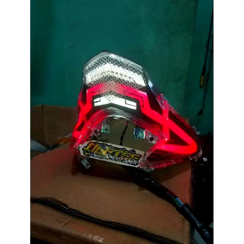 STOPLAMP HONDA VARIO 125 OLD BOHLAM CUTOM LAZY LIGHT SEIN RUNING TINGGAL COLOK STOPLAMP VARIO 125 TECHNO WELCOME RUNNING 2