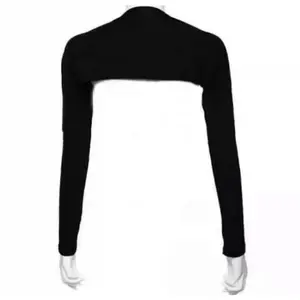 Manset Tangan Sambung Bolero | Manset Olahraga Muslimah Handsock Hitam Panjang